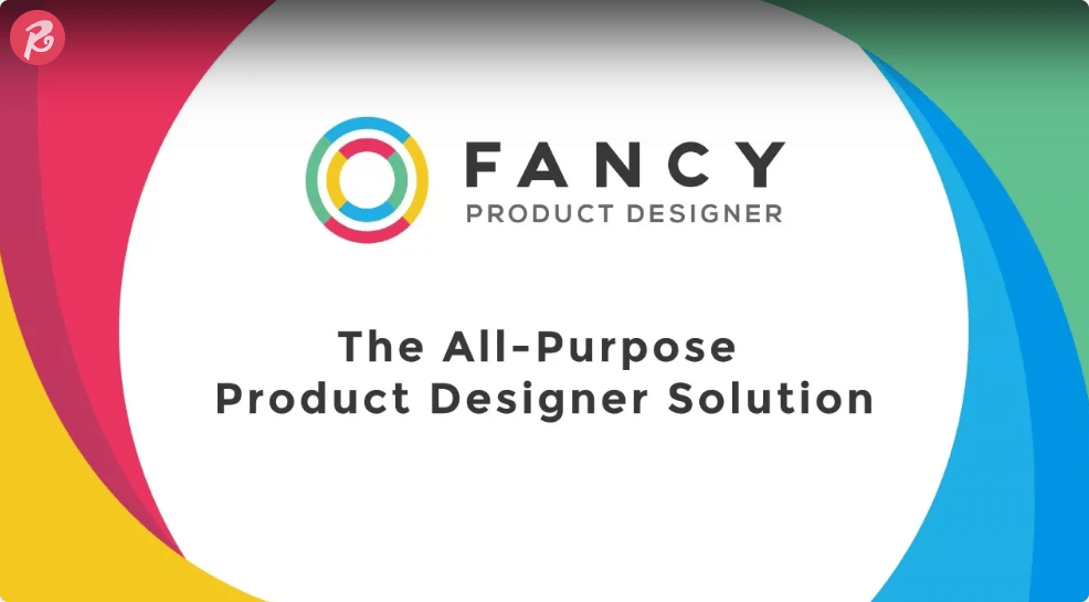 Fancy Product Designer landing page