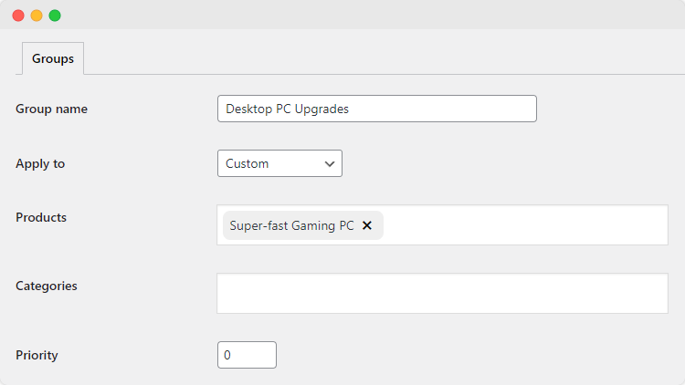 Choose where your upsell or cross-sell options will be displayed.