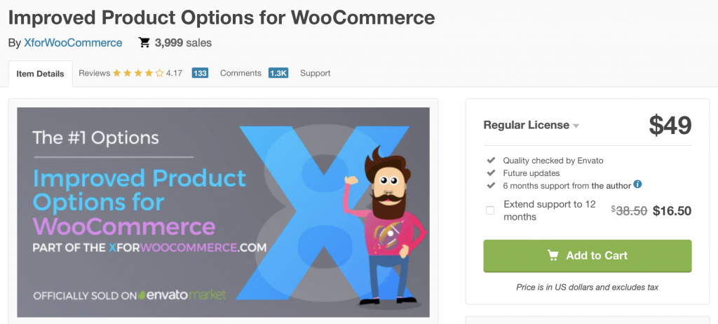 Improved Product Options for WooCommerce