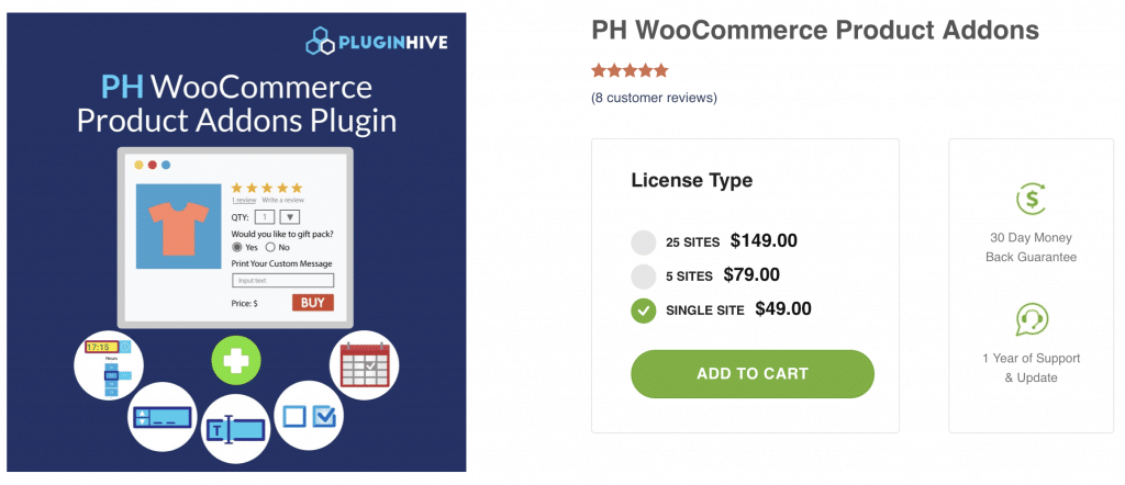 PH WooCommerce Product Add-ons
