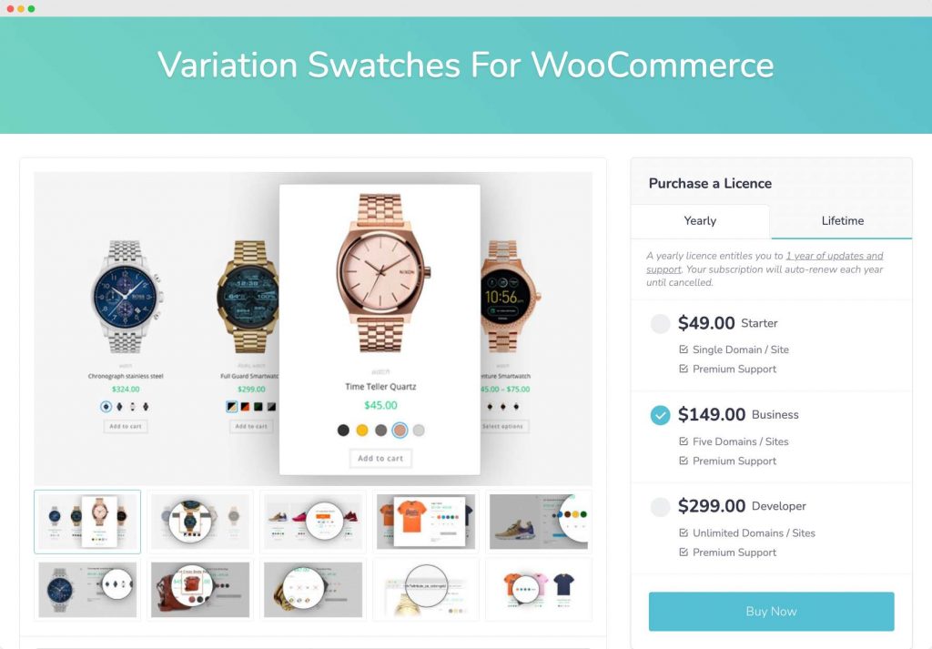 Variation Swatches for WooCommerce